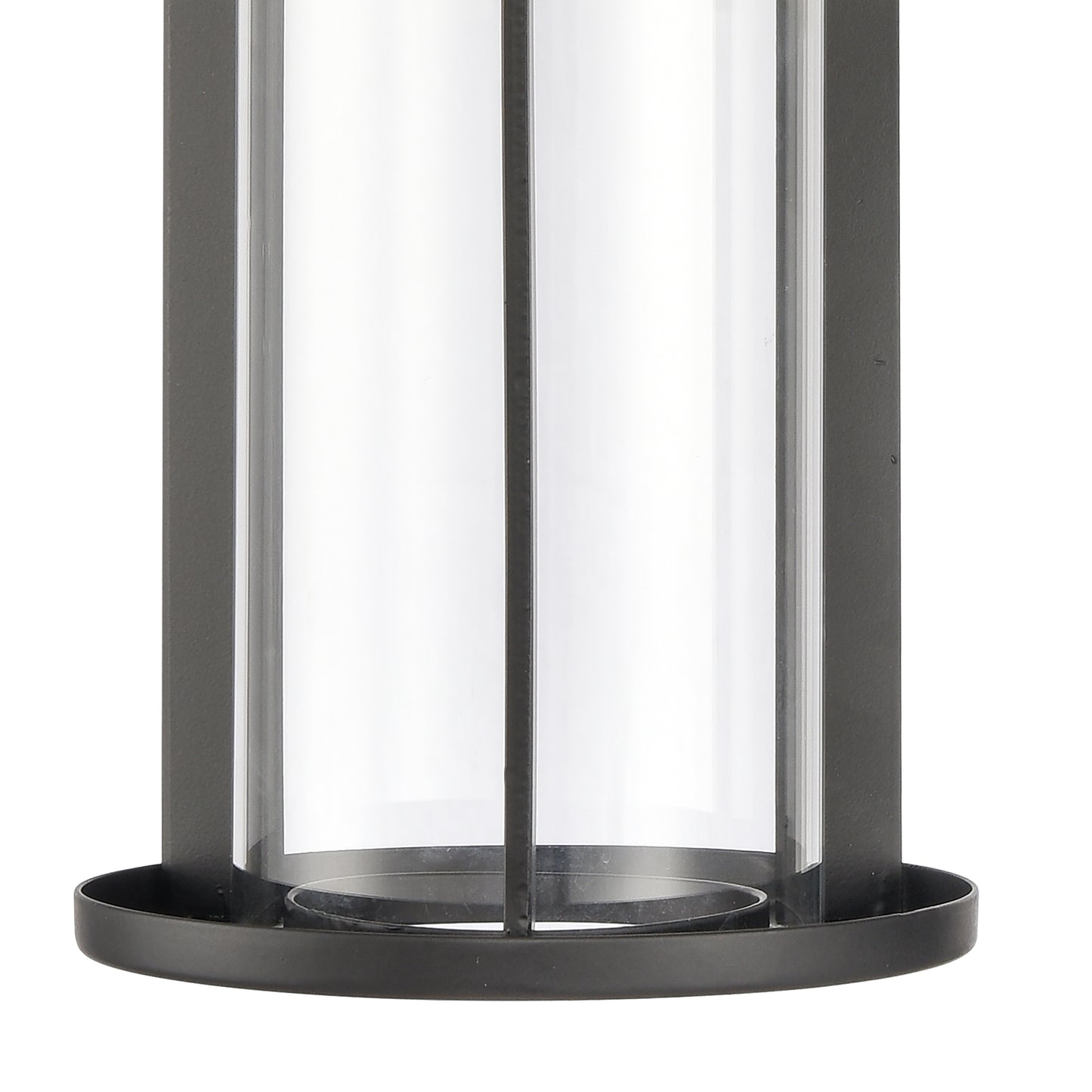 6711-C - Manor 10" Wide 2-Light Outdoor Wall Lantern in Charcoal