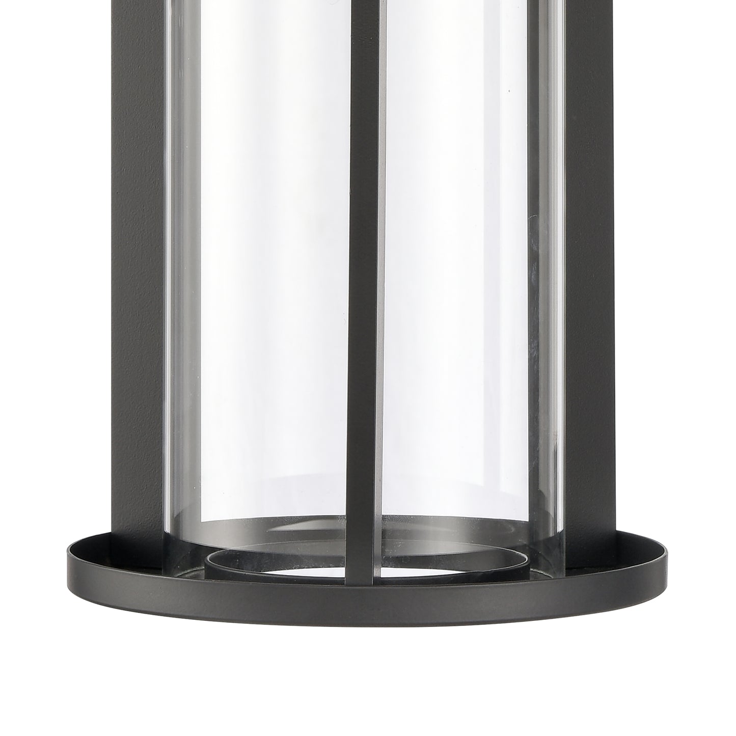 6711-C - Manor 10" Wide 2-Light Outdoor Wall Lantern in Charcoal