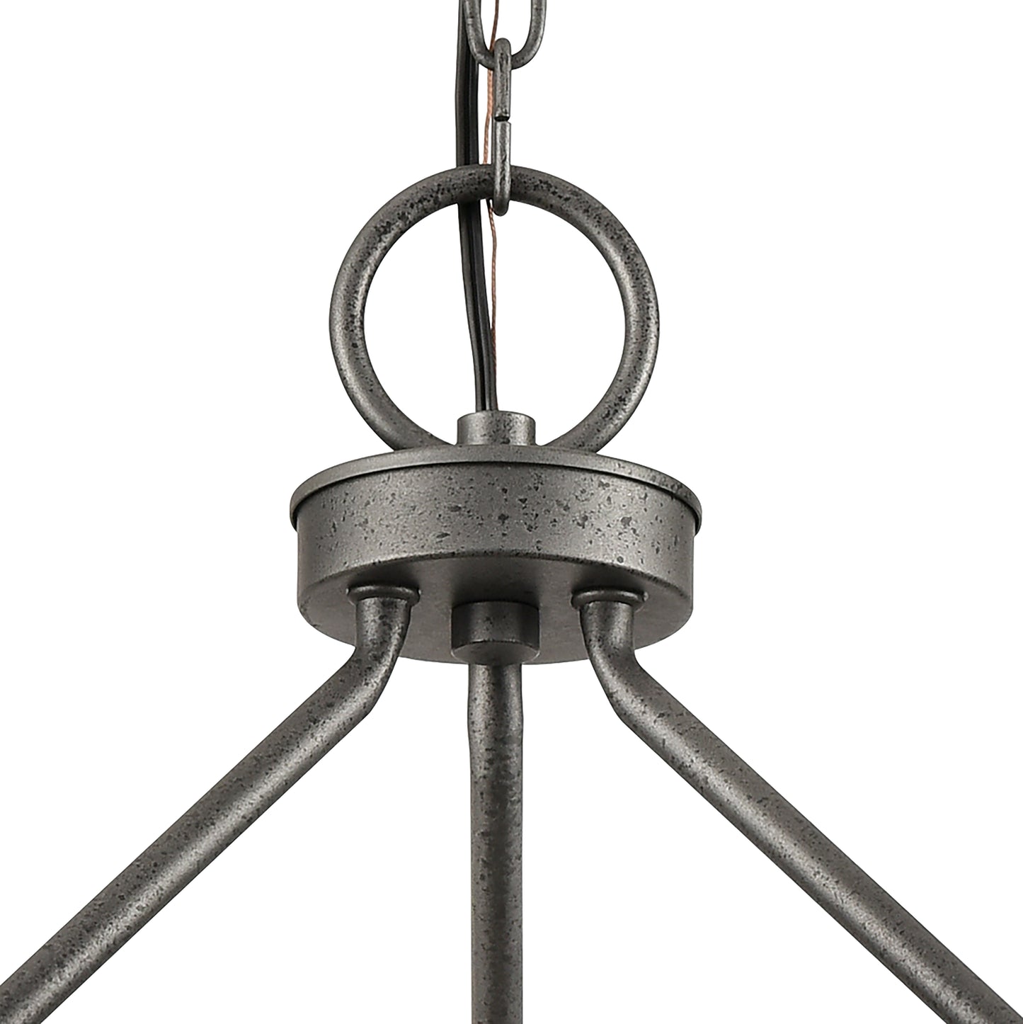 69652/3 - North Shore 24'' Wide 3-Light Outdoor Pendant - Iron