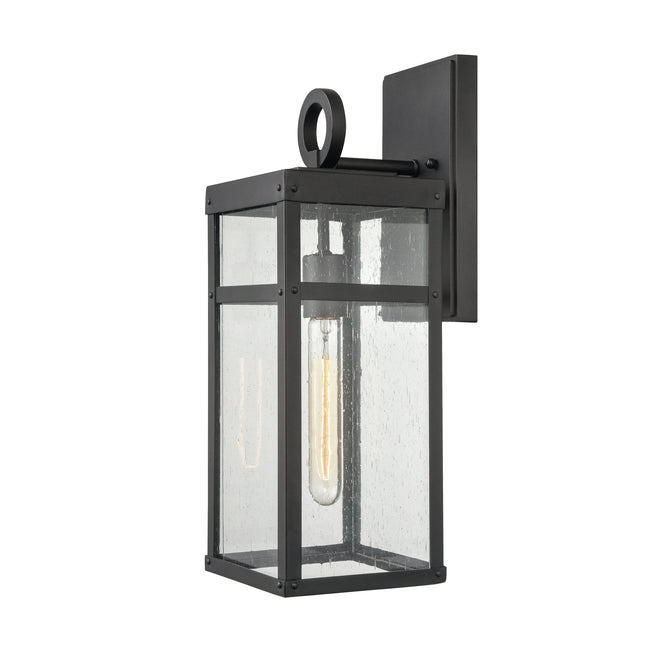 6711-C - Manor 10" Wide 2-Light Outdoor Wall Lantern in Charcoal