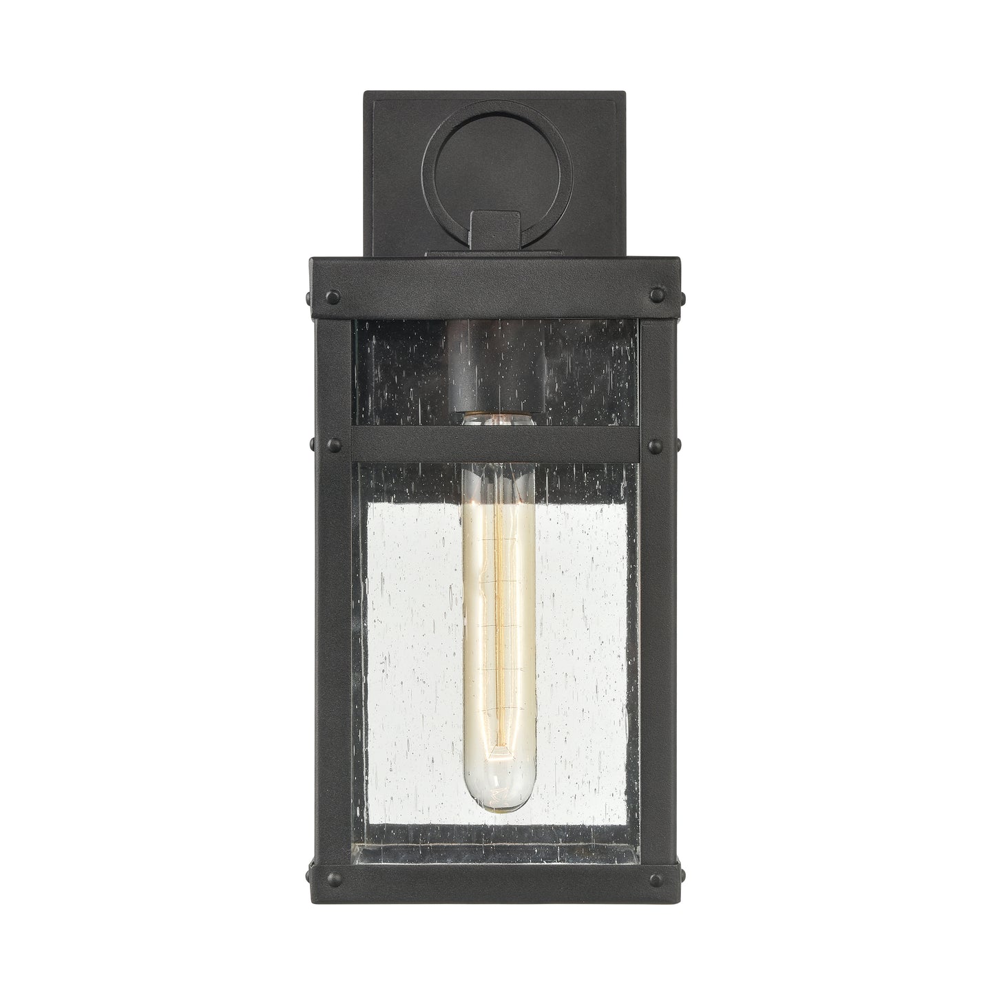 6711-C - Manor 10" Wide 2-Light Outdoor Wall Lantern in Charcoal