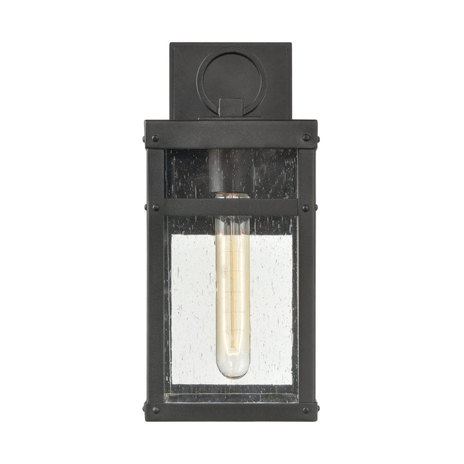 6711-C - Manor 10" Wide 2-Light Outdoor Wall Lantern in Charcoal