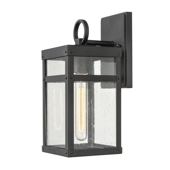 6711-C - Manor 10" Wide 2-Light Outdoor Wall Lantern in Charcoal