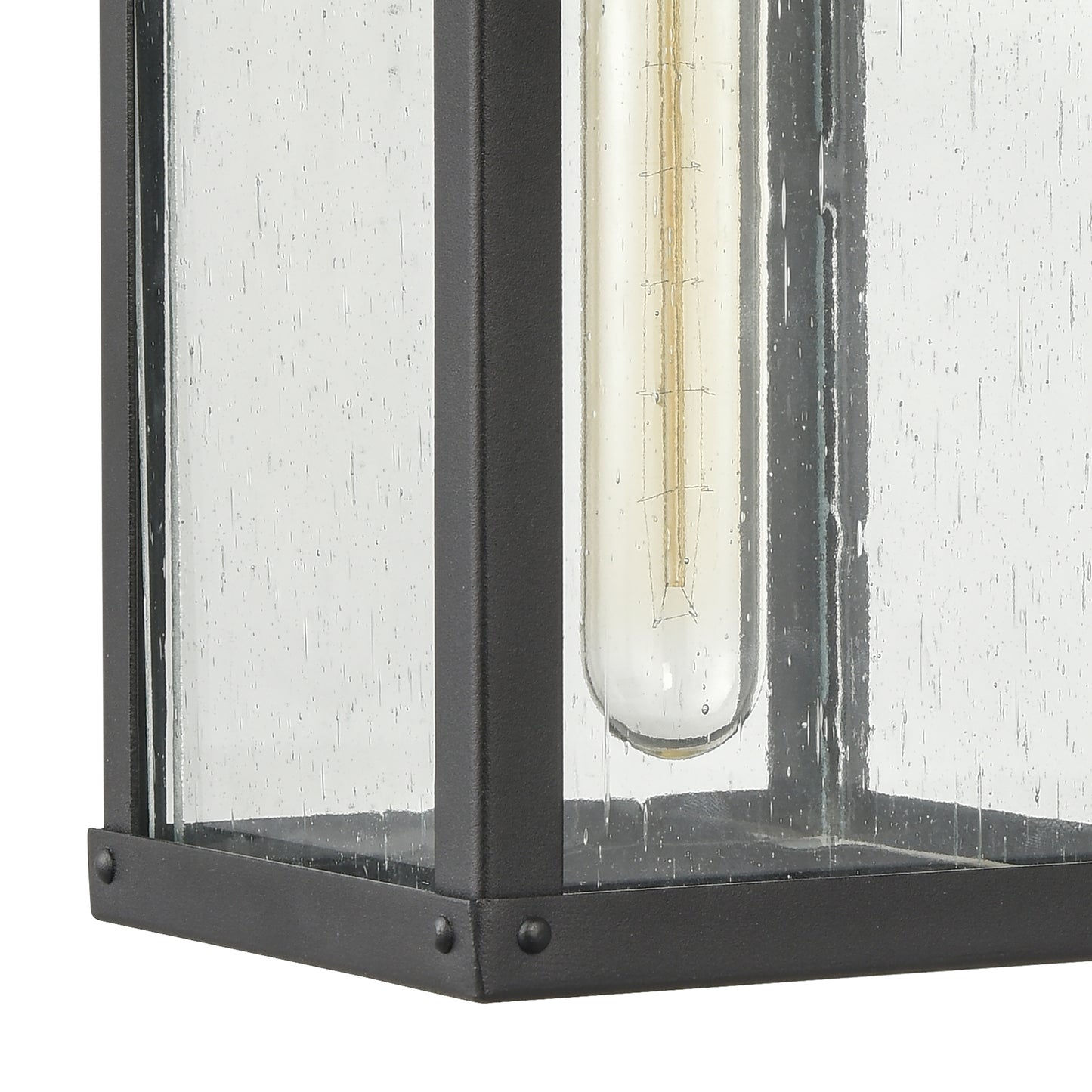 6711-C - Manor 10" Wide 2-Light Outdoor Wall Lantern in Charcoal