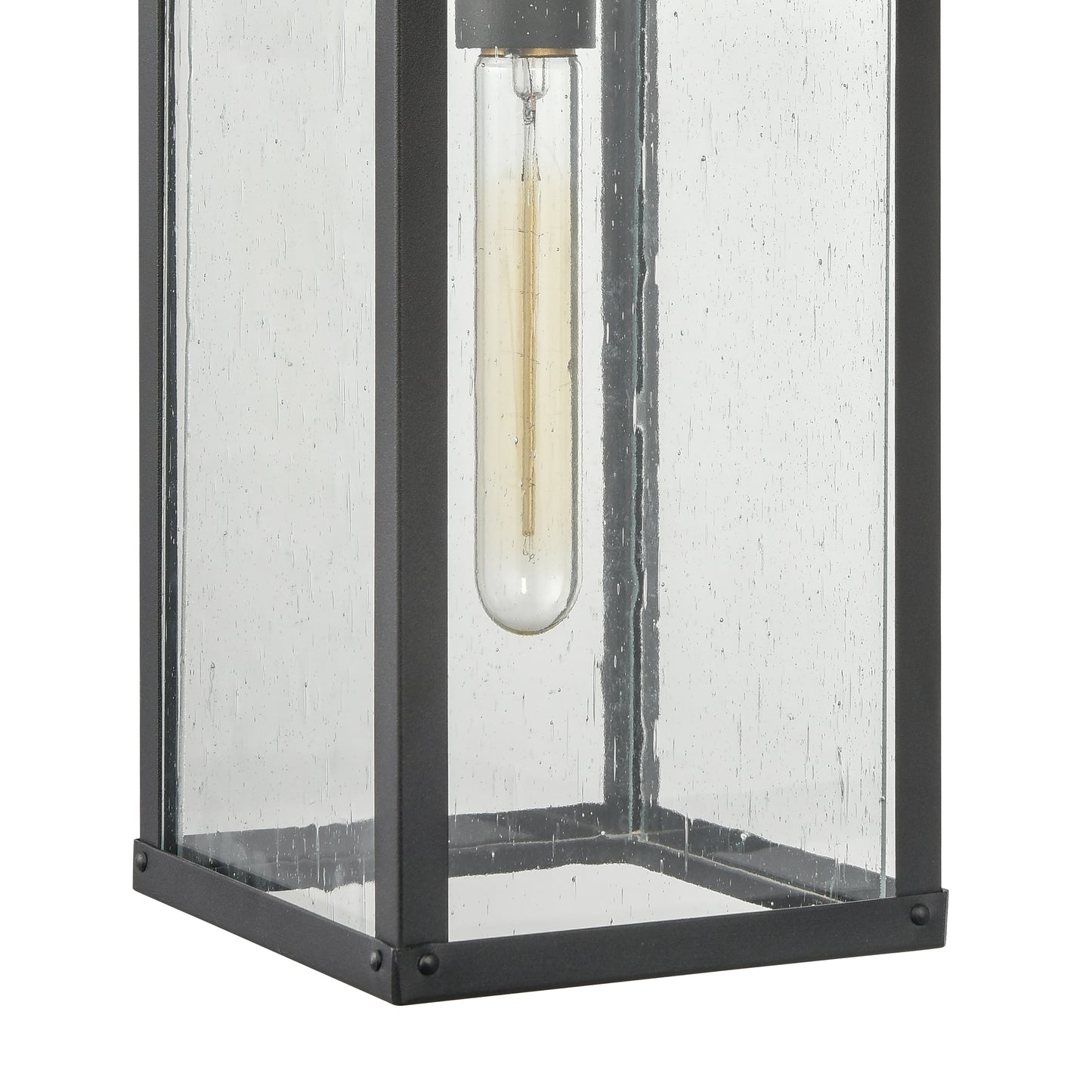 6711-C - Manor 10" Wide 2-Light Outdoor Wall Lantern in Charcoal