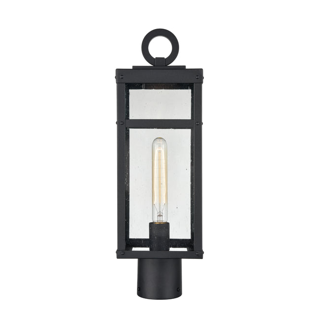 69703/1 - Dalton 20'' High 1-Light Outdoor Post Light - Textured Black