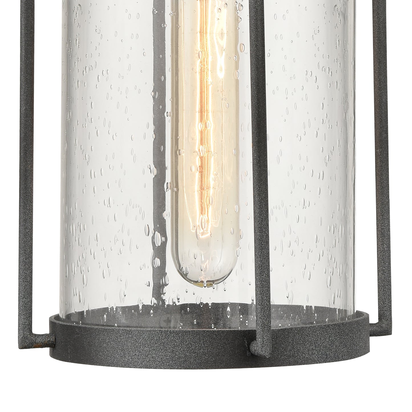 6711-C - Manor 10" Wide 2-Light Outdoor Wall Lantern in Charcoal