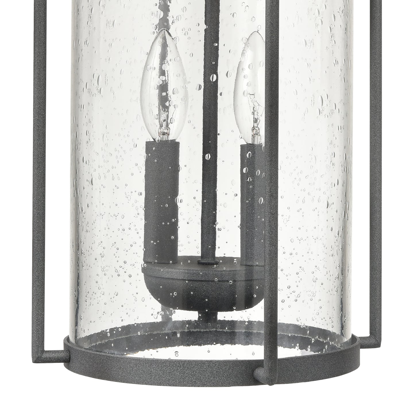 6711-C - Manor 10" Wide 2-Light Outdoor Wall Lantern in Charcoal