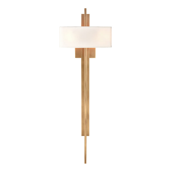 69785/2 - Murtha 38'' High 2-Light Sconce - Natural Brass