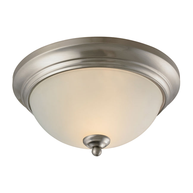 7002FM/20 - Huntington 11'' Wide 2-Light Flush Mount - Brushed Nickel