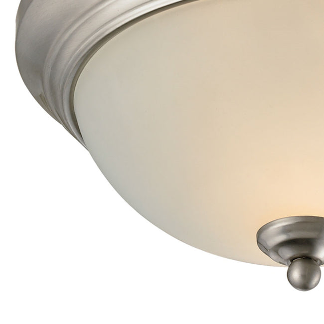 7002FM/20 - Huntington 11'' Wide 2-Light Flush Mount - Brushed Nickel