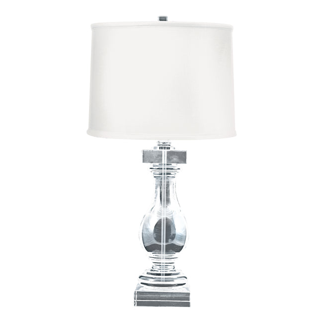 704 - Crystal 28'' High 1-Light Table Lamp - Clear