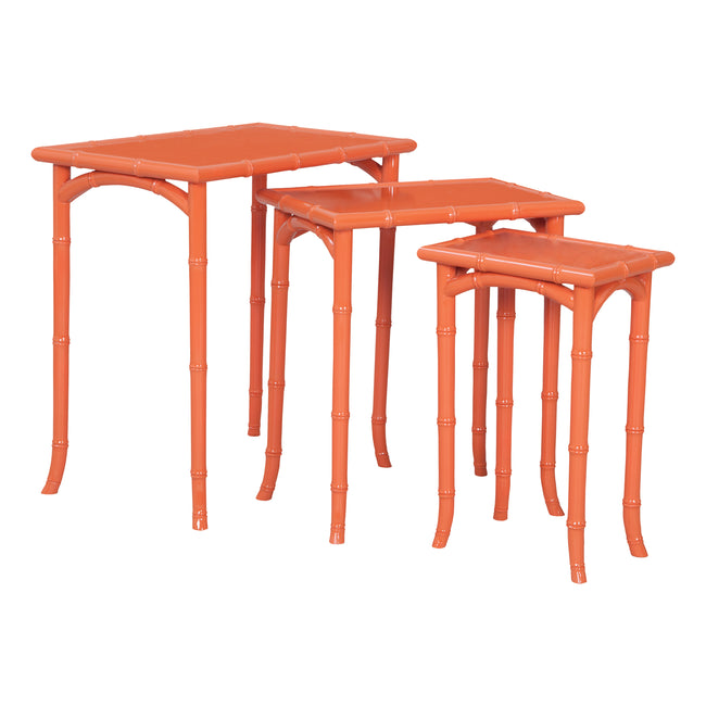 7115540S - Loft Accent Table - Set of 3 Tangerine