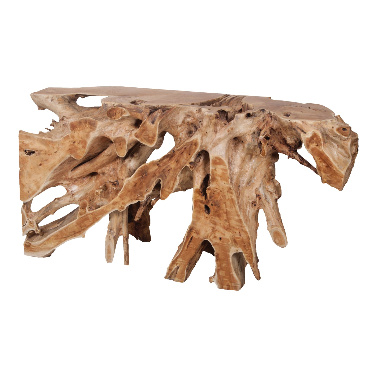 7116550 - Teak Root Console Table