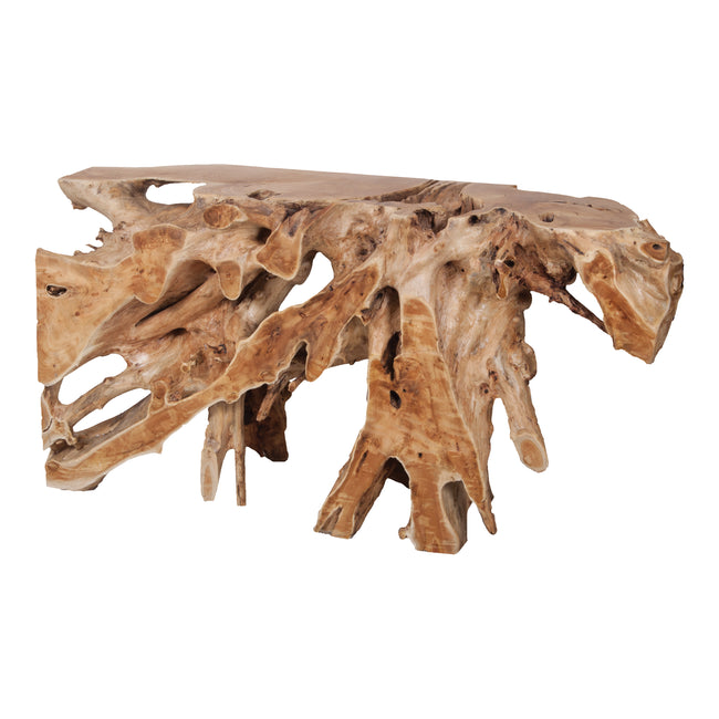 7116550 - Teak Root Console Table