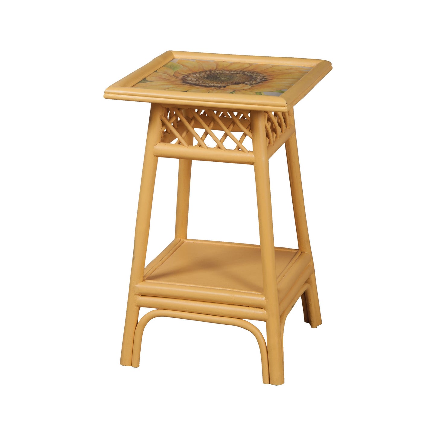 714043 - Rattan Accent Table