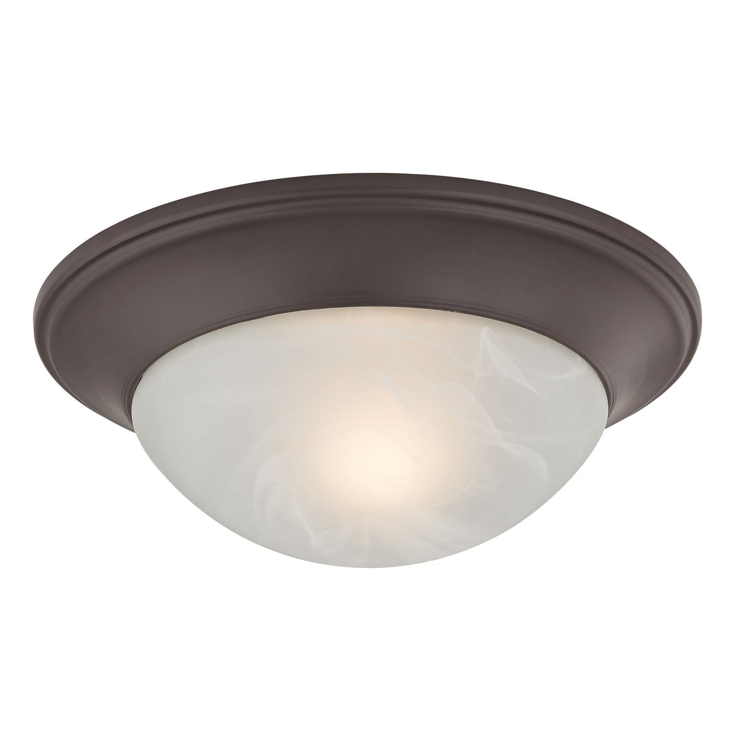 7301FM/10 - Flushmounts 12'' Wide 1-Light Flush Mount - Oil Rubbed Bronze