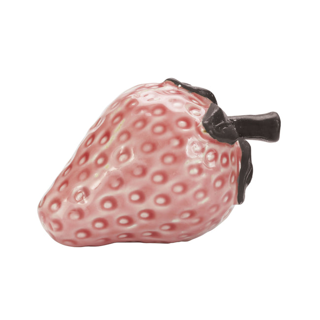 749073 - Aged Rose Ceramic Strawberry - Small