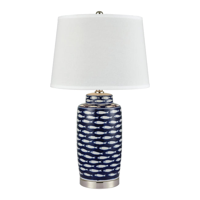 77026 - Azul Baru 27'' High 1-Light Table Lamp - Blue