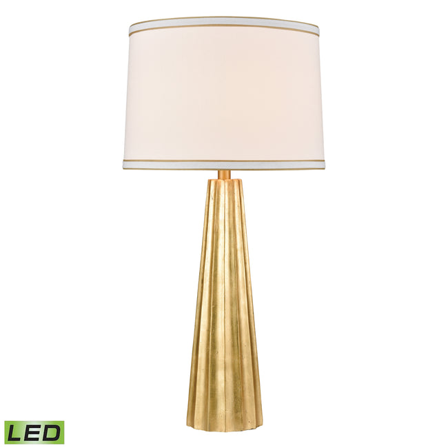 77107-LED - Hightower 31'' High 1-Light Table Lamp - Gold Leaf - Includes LED Bulb