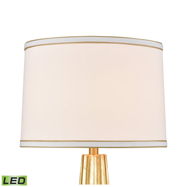 77107-LED - Hightower 31'' High 1-Light Table Lamp - Gold Leaf - Includes LED Bulb