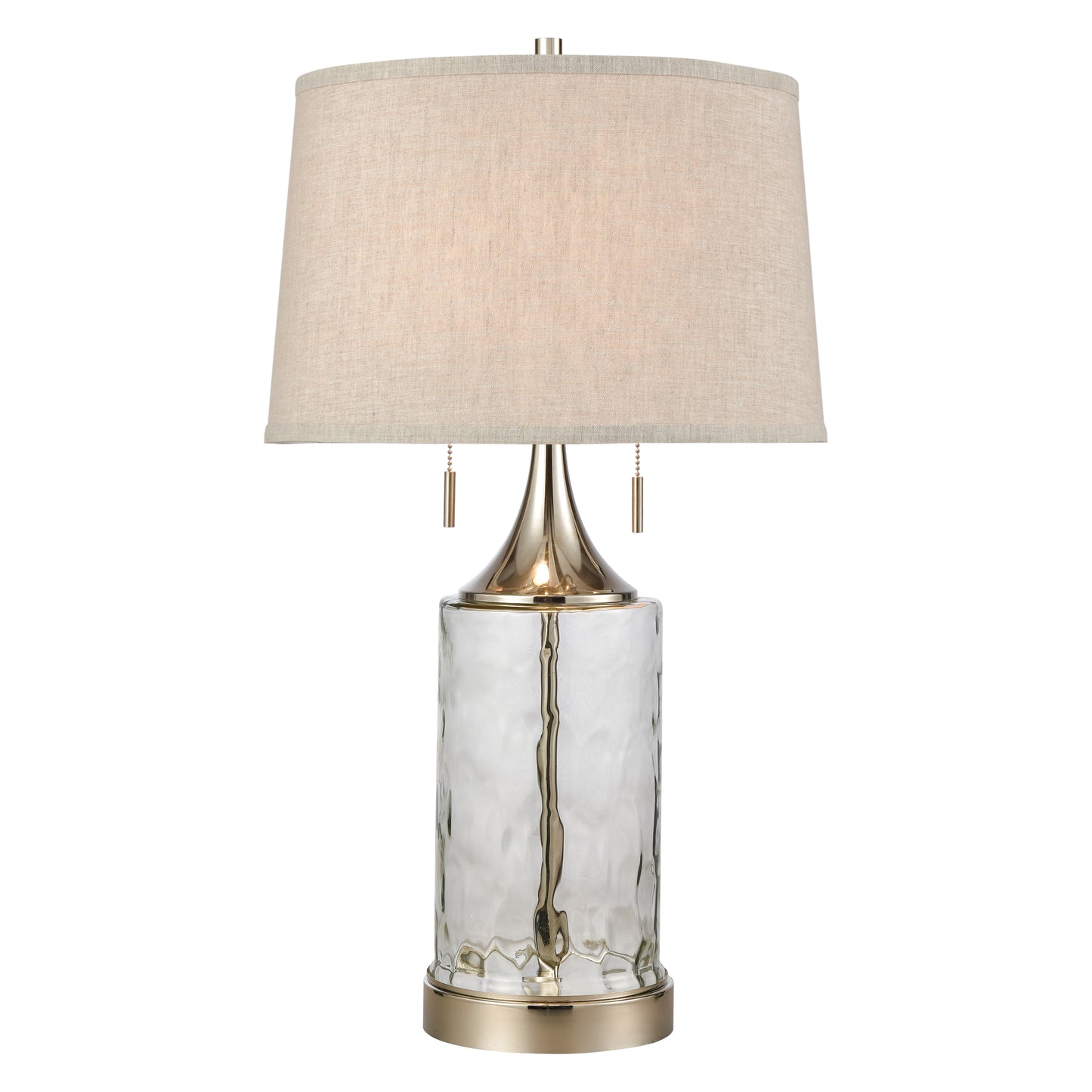 77119 - Tribeca 27'' High 2-Light Table Lamp - Clear