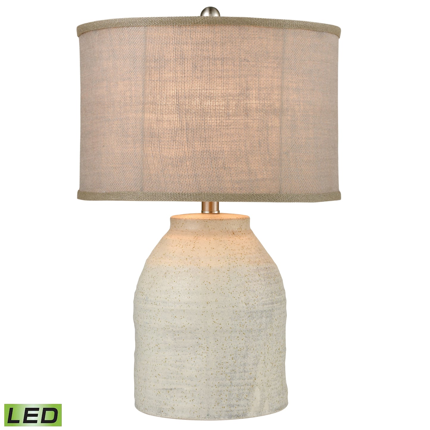 77131-LED - White Harbor 22.5'' High 1-Light Table Lamp - Gray - Includes LED Bulb