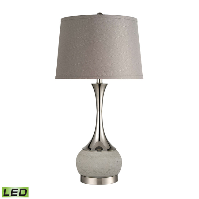 77133-LED - Septon 29'' High 1-Light Table Lamp - Polished Concrete - Includes LED Bulb