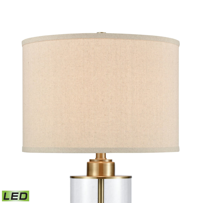 77149-LED - Fermont 28'' High 1-Light Table Lamp - Clear - Includes LED Bulb