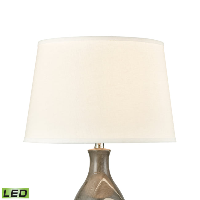 77175-LED - Remmy 28'' High 1-Light Table Lamp - Antique Brass - Includes LED Bulb