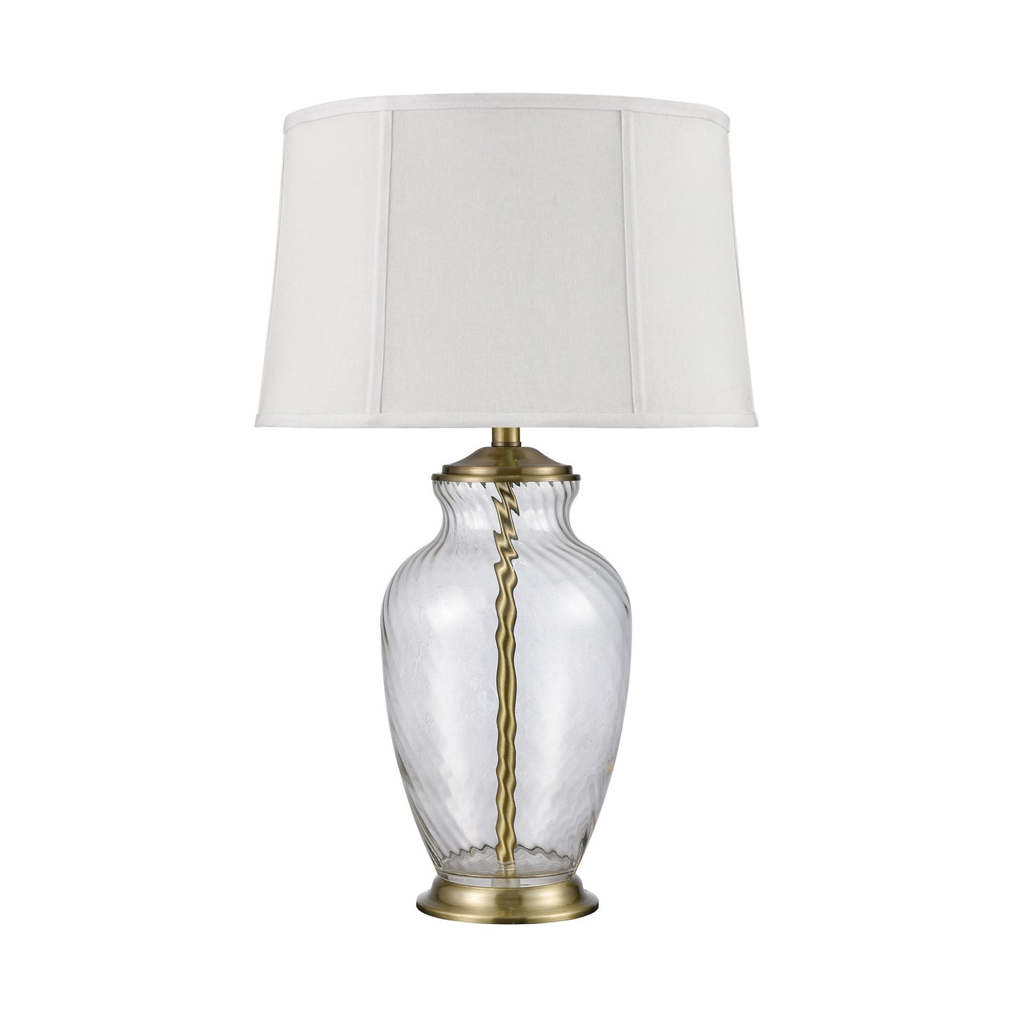 77175 - Remmy 28'' High 1-Light Table Lamp - Antique Brass