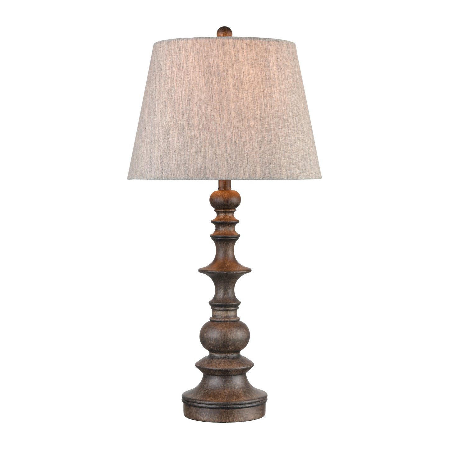 77179 - Rhinebeck 30'' High 1-Light Table Lamp - Aged Wood