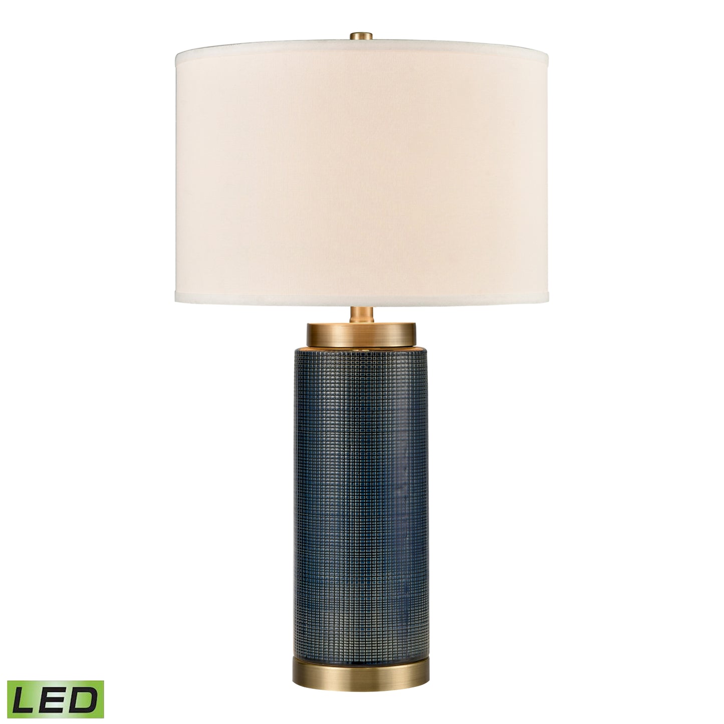 77185-LED - Concettas 28'' High 1-Light Table Lamp - Navy - Includes LED Bulb