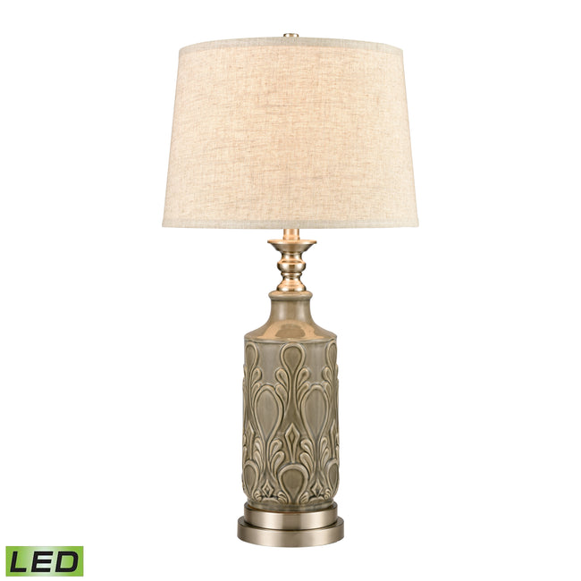 77191-LED - Strangford 32'' High 1-Light Table Lamp - Gray - Includes LED Bulb