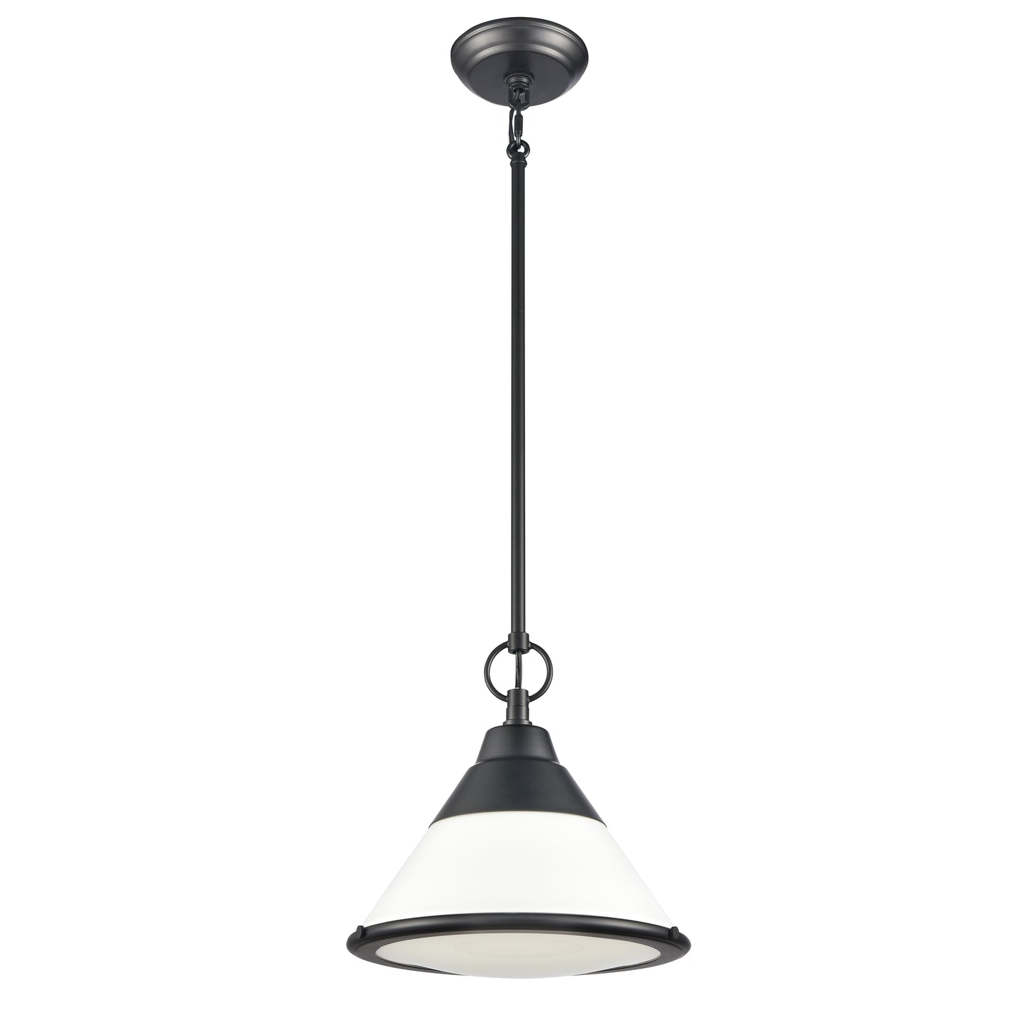 81435/1 - Sven 12'' Wide 1-Light Pendant - Matte Black