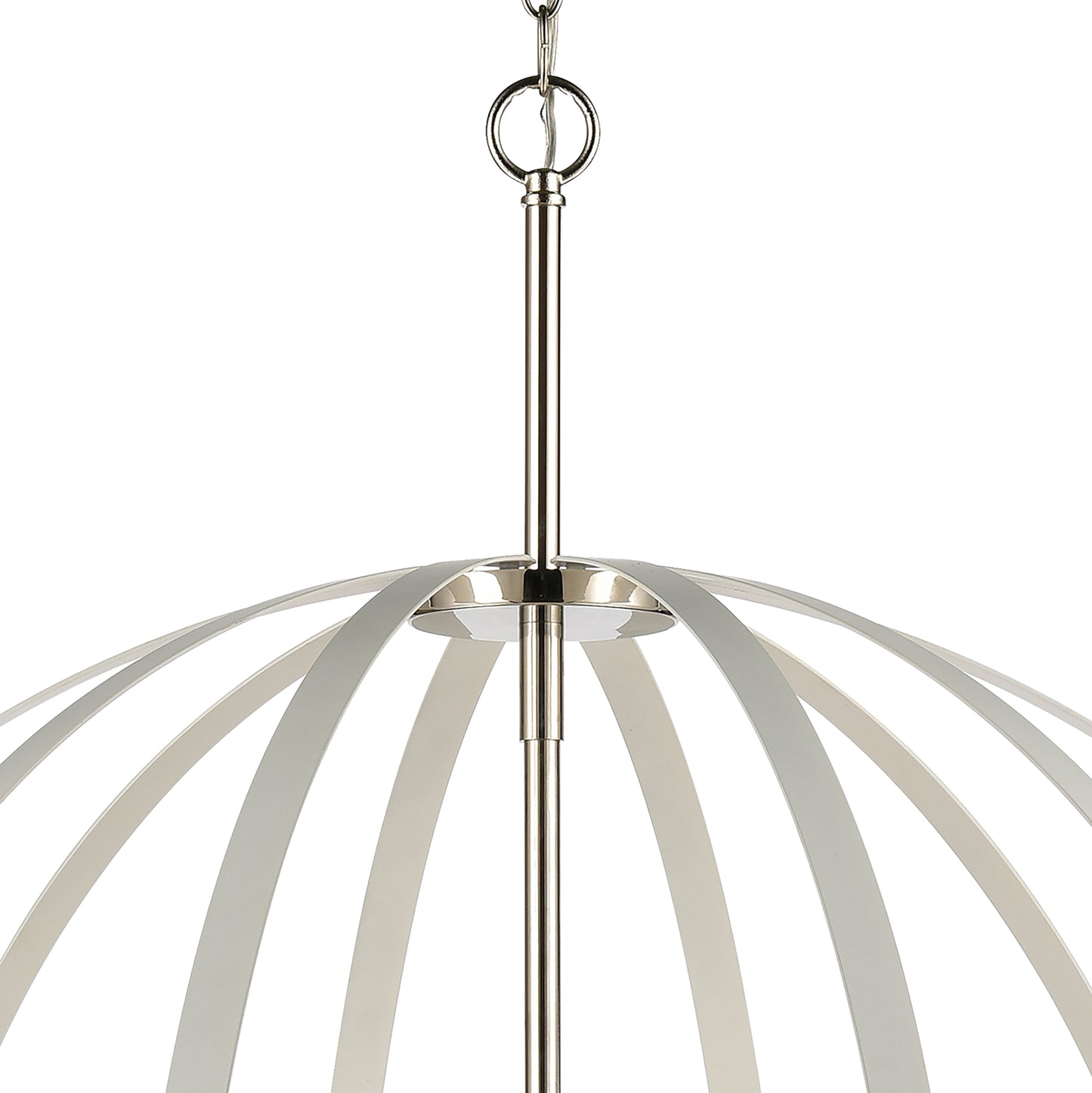 81477/10 - Rotunde 38'' Wide 10-Light Chandelier - Matte White