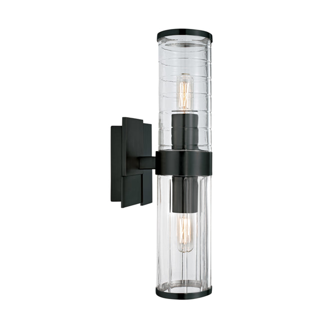 8149-MB-CL - Stripe Sconce - Matte Black