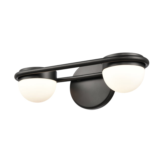 81591/LED - Nelly 14'' Wide 2-Light Vanity Light - Matte Black