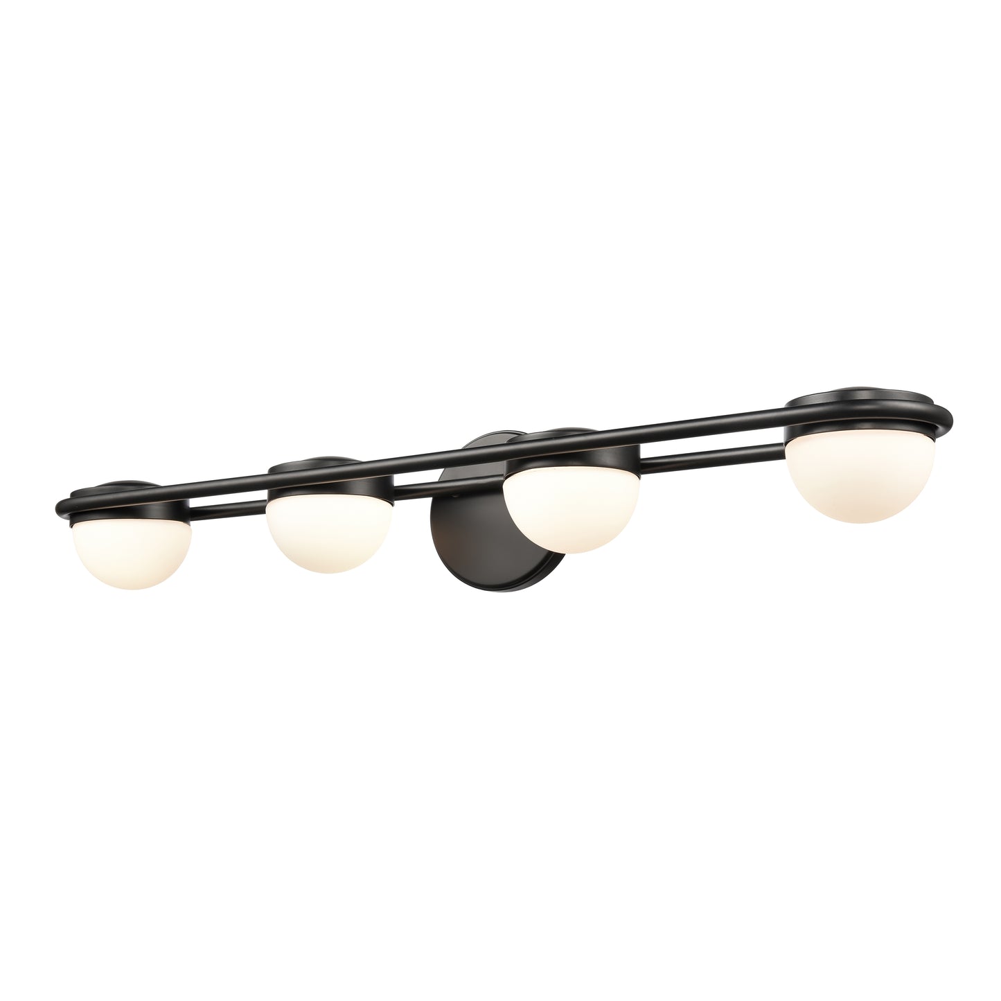 81593/LED - Nelly 31'' Wide 4-Light Vanity Light - Matte Black