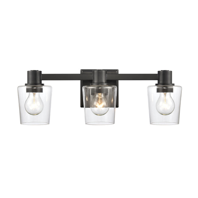 81642/3 - Celia 20'' Wide 3-Light Vanity Light - Matte Black