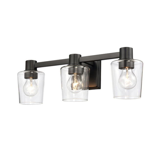 81642/3 - Celia 20'' Wide 3-Light Vanity Light - Matte Black