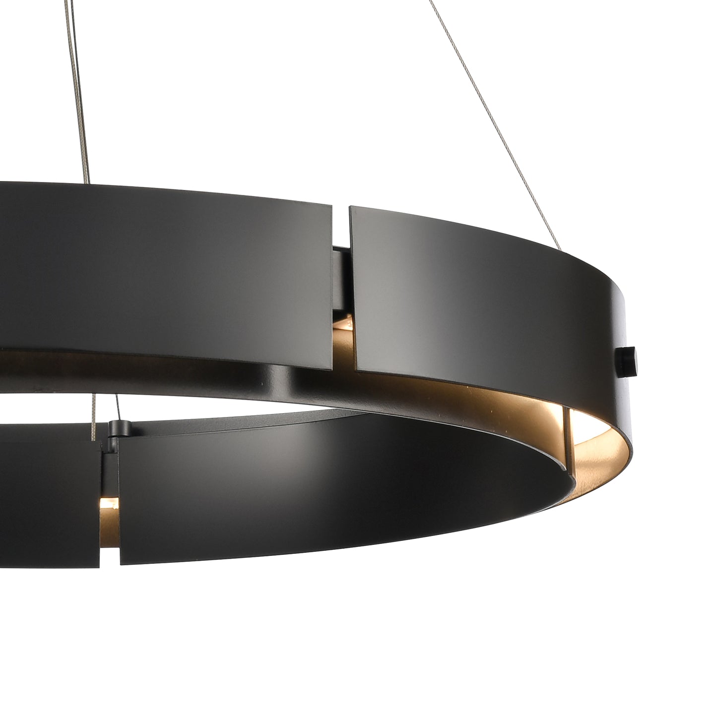 81664/LED - Fogelberg 26'' Wide LED Pendant - Matte Black