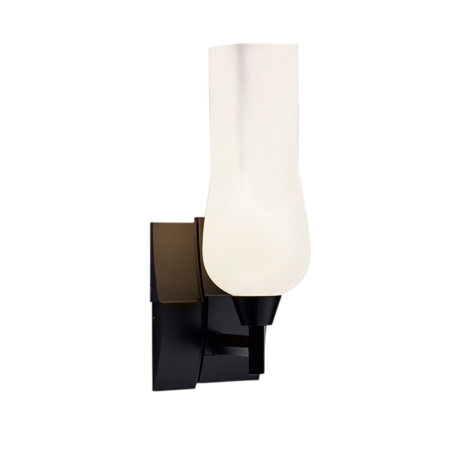 8175-MB-MO - Fleur Indoor Wall Sconce - Matte Black