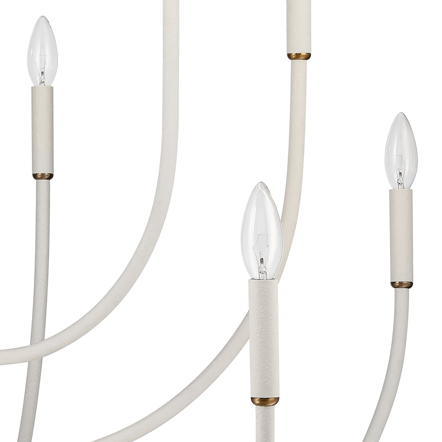 82019/10 - Continuance 42'' Wide 10-Light Chandelier - White Coral