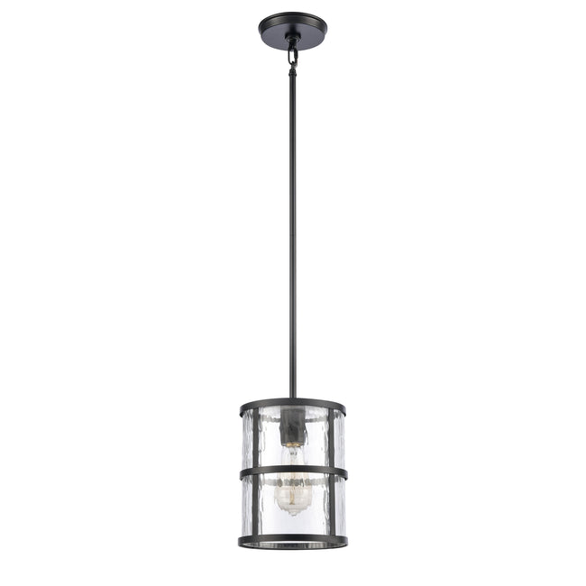 82074/1 - Solace 7'' Wide 1-Light Mini Pendant - Matte Black