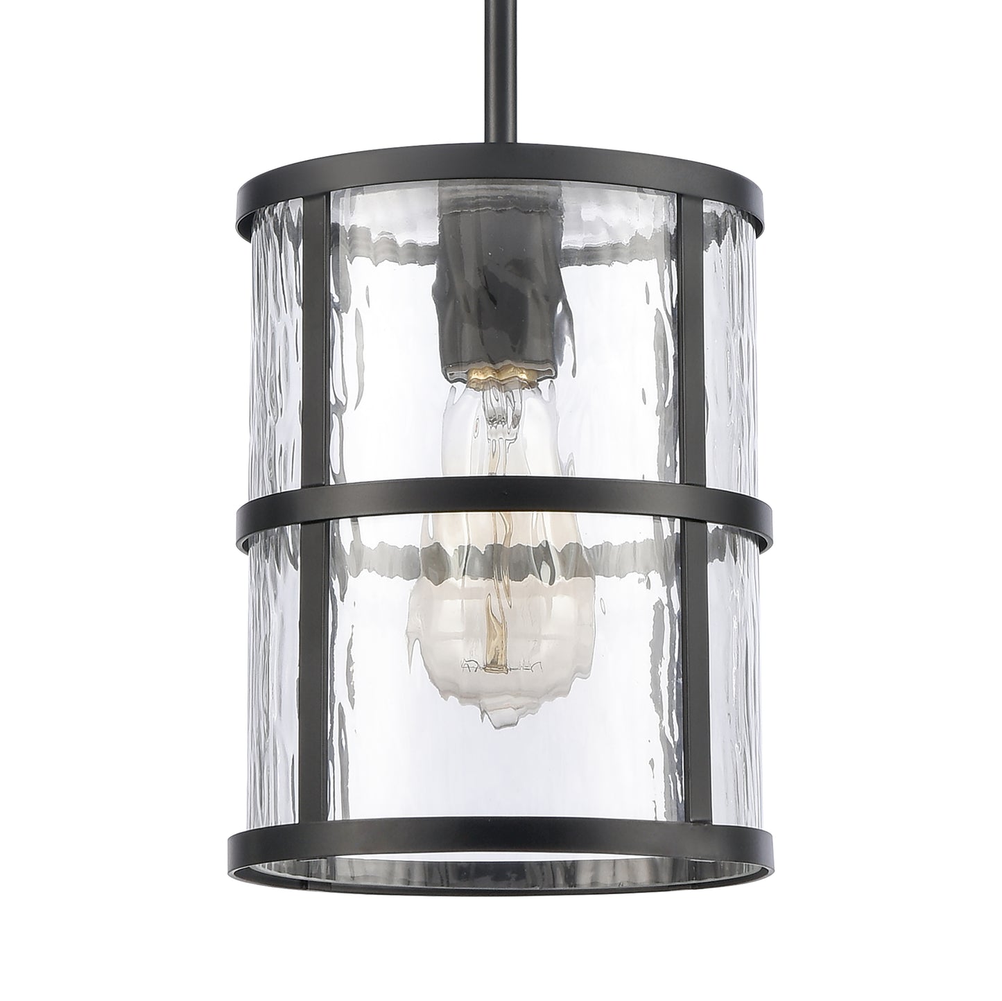 82074/1 - Solace 7'' Wide 1-Light Mini Pendant - Matte Black