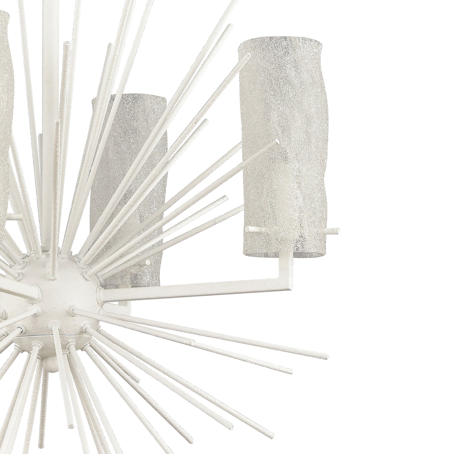 82086/4 - Sea Urchin 20'' Wide 4-Light Chandelier - White Coral