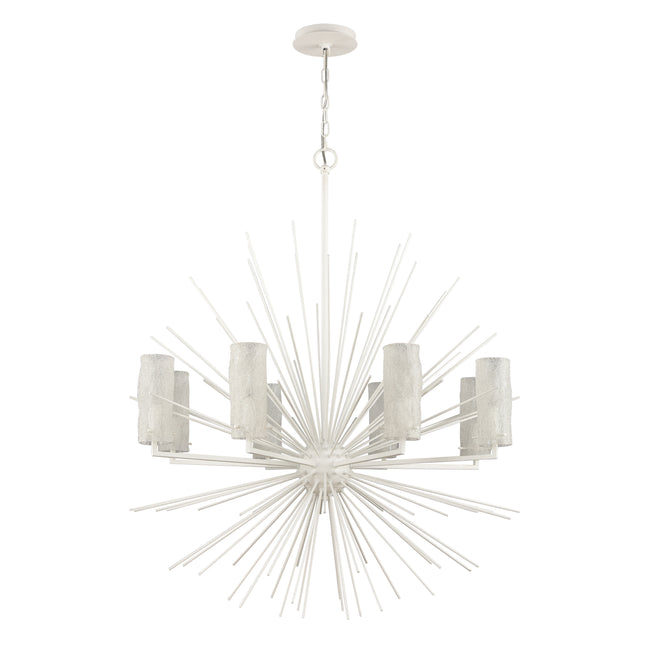 82088/8 - Sea Urchin 34'' Wide 8-Light Chandelier - White Coral