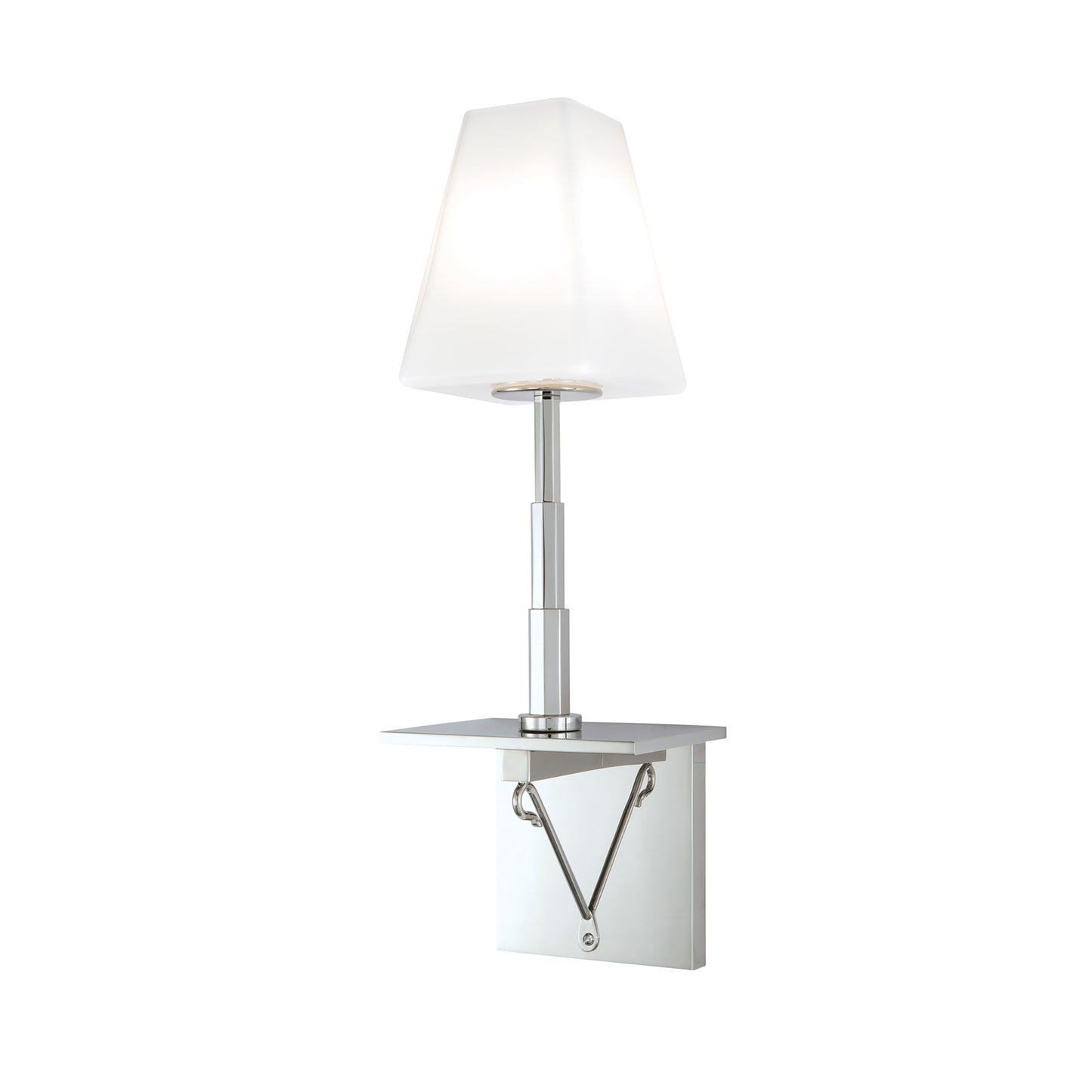 8215-PN-SO - Metro Sconce - Polished Nickel