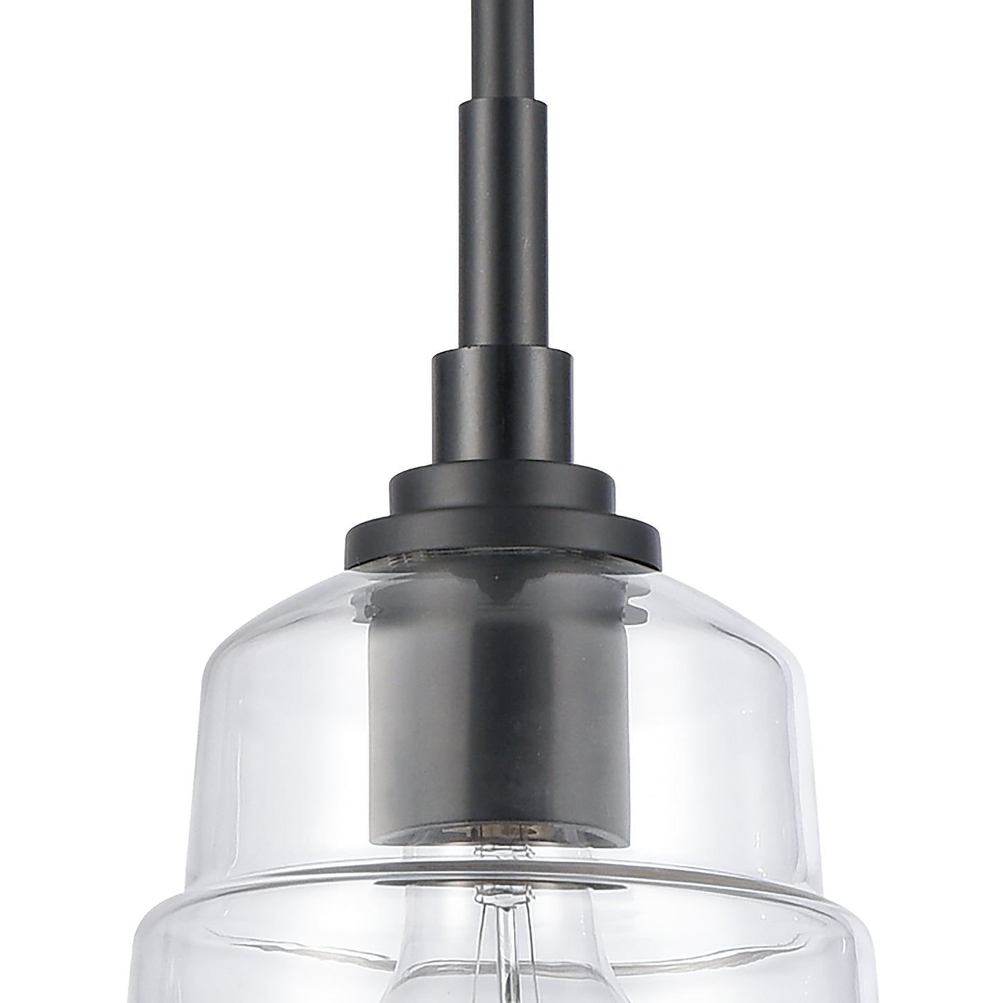 82164/1 - Boyer 6.5'' Wide 1-Light Mini Pendant - Matte Black